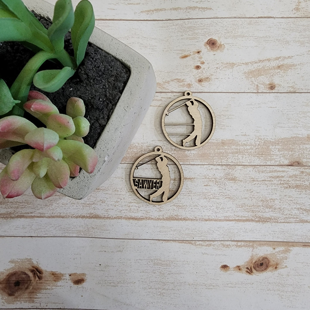 Customized Golf Drop - READ DESCRIPTION FOR ORDER INSTRUCTIONS
