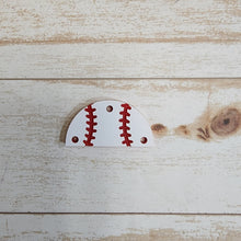 Load image into Gallery viewer, Acrylic &amp; Wood Personalized Baseball Drops
