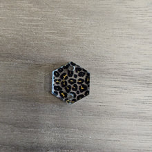 Load image into Gallery viewer, Mini Leopard Print Acrylic Connectors
