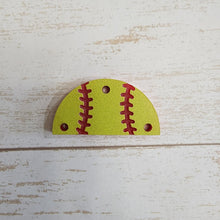 Load image into Gallery viewer, Acrylic &amp; Wood Personalized Softball Drops
