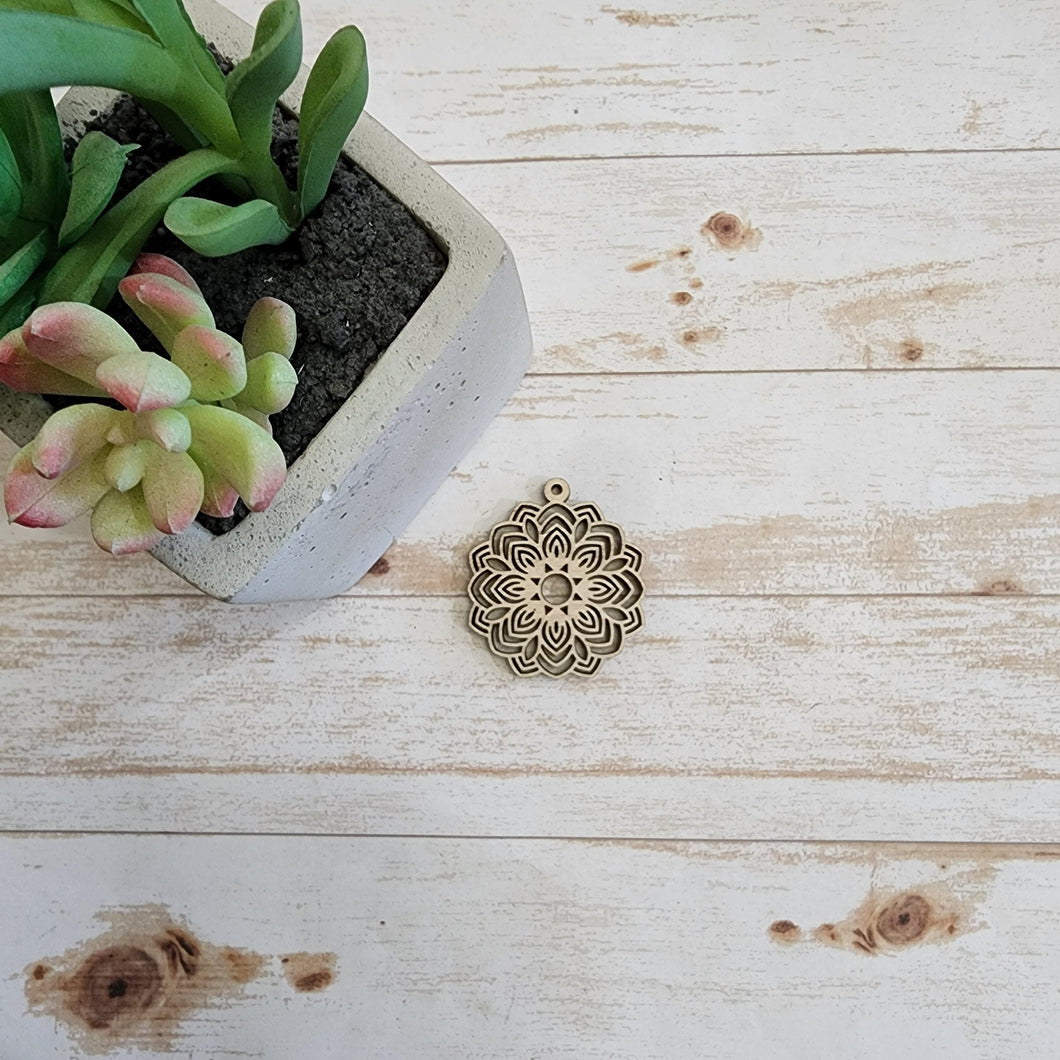 Dahlia Cutout Mandala Drop