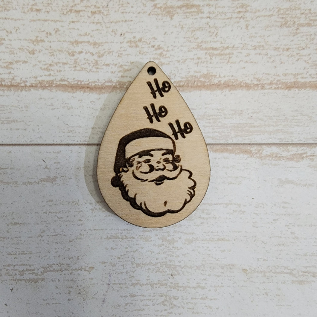 Christmas Santa Teardrops