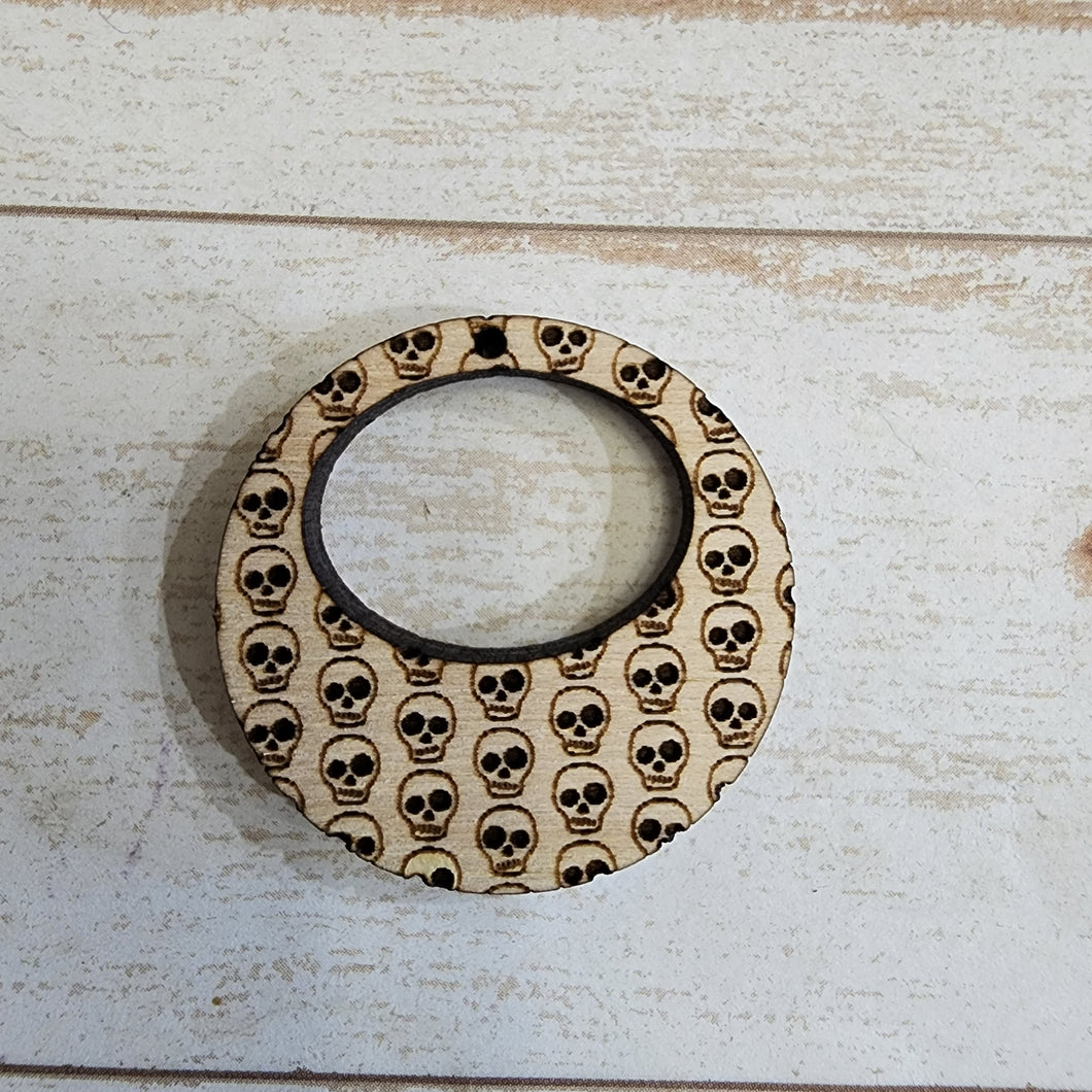 Halloween Skull Hoop & Zig Zag Connector