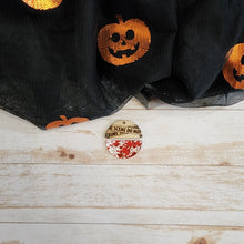 Load image into Gallery viewer, Halloween Acrylic &amp; Wood Crime Scene Split Drops
