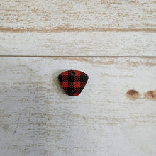 Load image into Gallery viewer, Mini Red &amp; Black Buffalo Pattern Print Connectors
