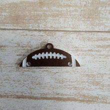 Load image into Gallery viewer, Acrylic &amp; Wood Personalized Football Drops
