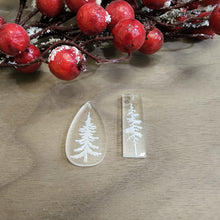 Load image into Gallery viewer, Acrylic Christmas Pine Tree Drops
