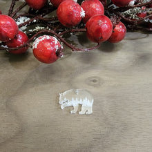 Load image into Gallery viewer, Acrylic Winter Bear with Forest Drop
