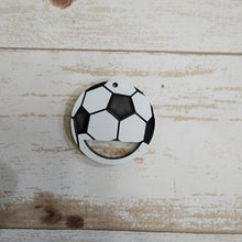 Load image into Gallery viewer, Acrylic Soccer Ball Macrame
