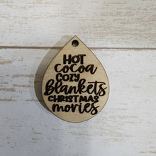 Load image into Gallery viewer, Christmas Quotes Earrings
