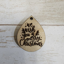 Load image into Gallery viewer, Christmas Quotes Earrings
