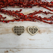 Load image into Gallery viewer, Valentine&#39;s Day Rattan Heart Drops
