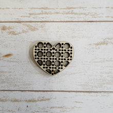 Load image into Gallery viewer, Valentine&#39;s Day Rattan Heart Drops
