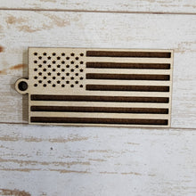 Load image into Gallery viewer, American Flag Keychain
