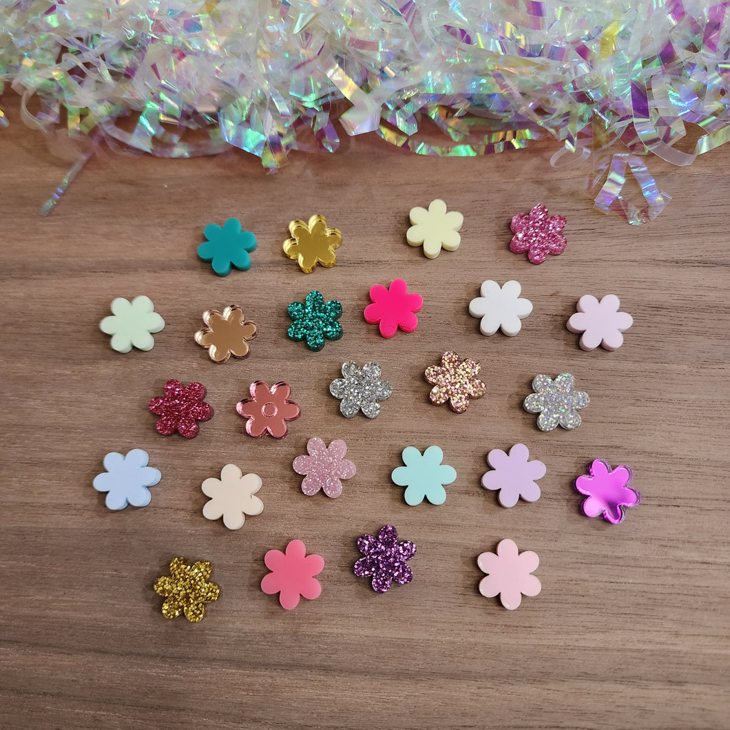 Spring Acrylic Flower Studs