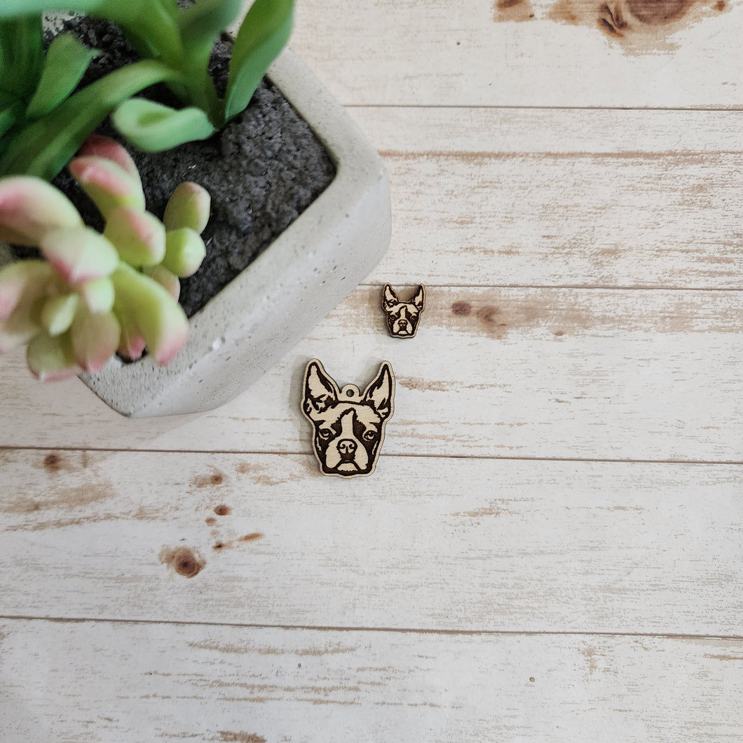 Boston Terrier Earrings