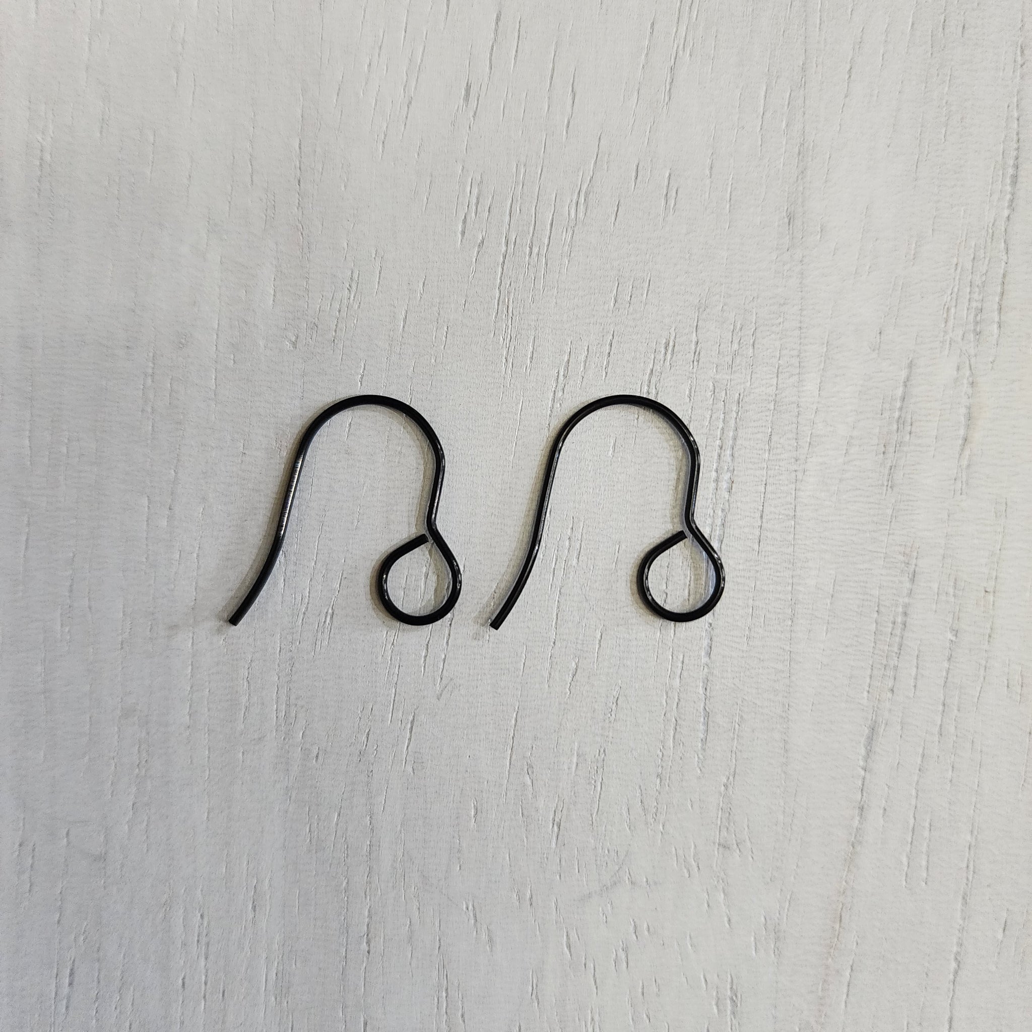 Large Inner Loop Ear Wires - BLACK, 316 Stainless Steel – LilliBella  Innovations